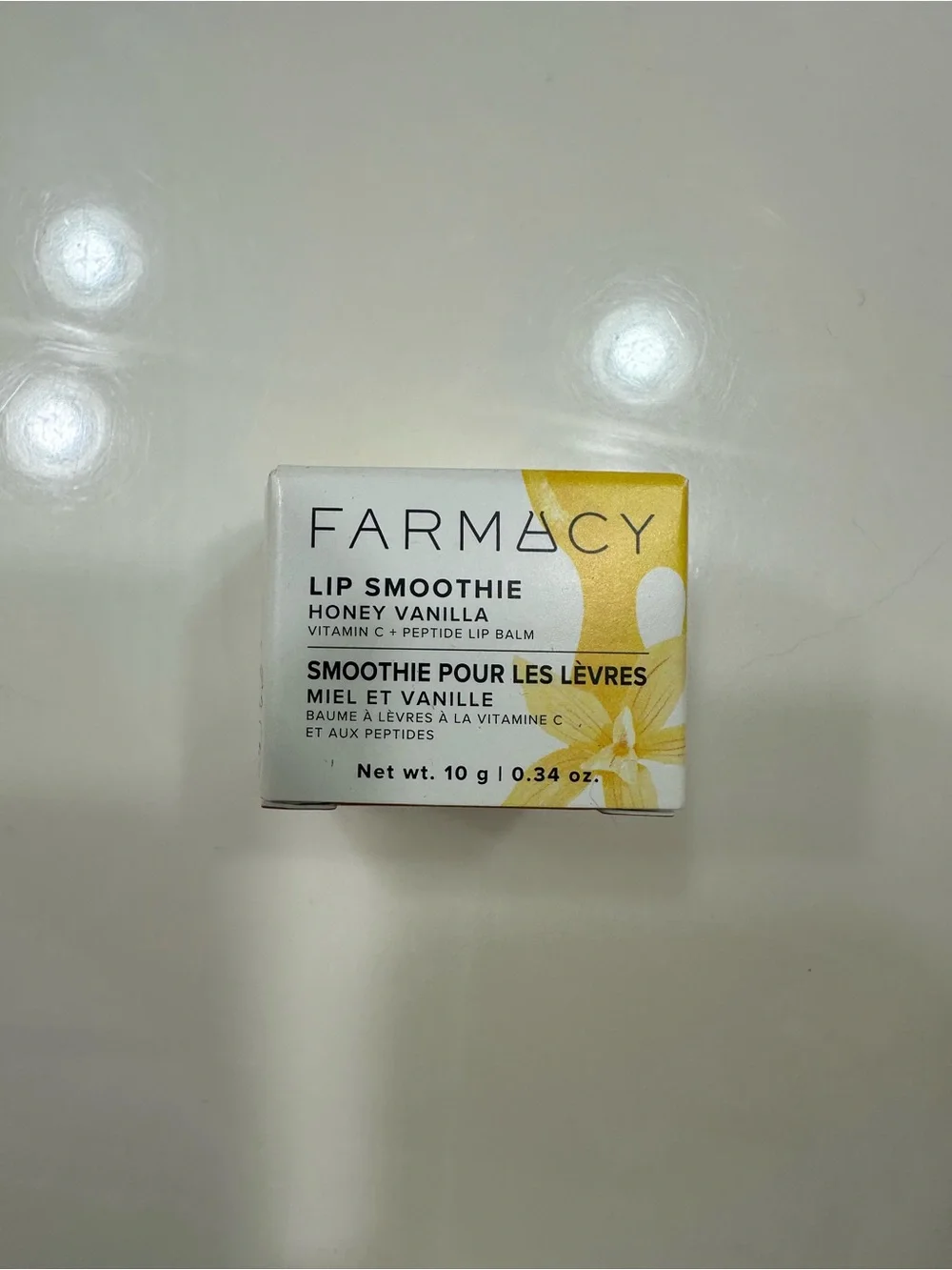 Farmacy Lip Smoothie Vitamin C + Peptide Lip Balm - Honey Vanilla NWT